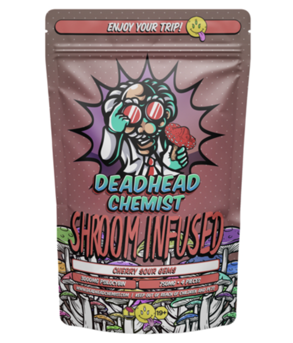 Cherry Sour Gems Deadhead Chemist edibles gummies